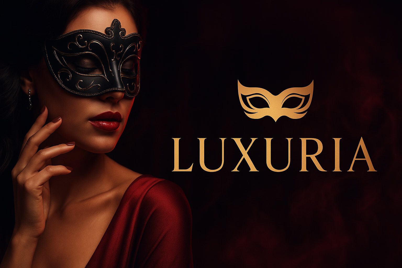 Luxuria Club - Site web haut de gamme créé par Créatif-Web