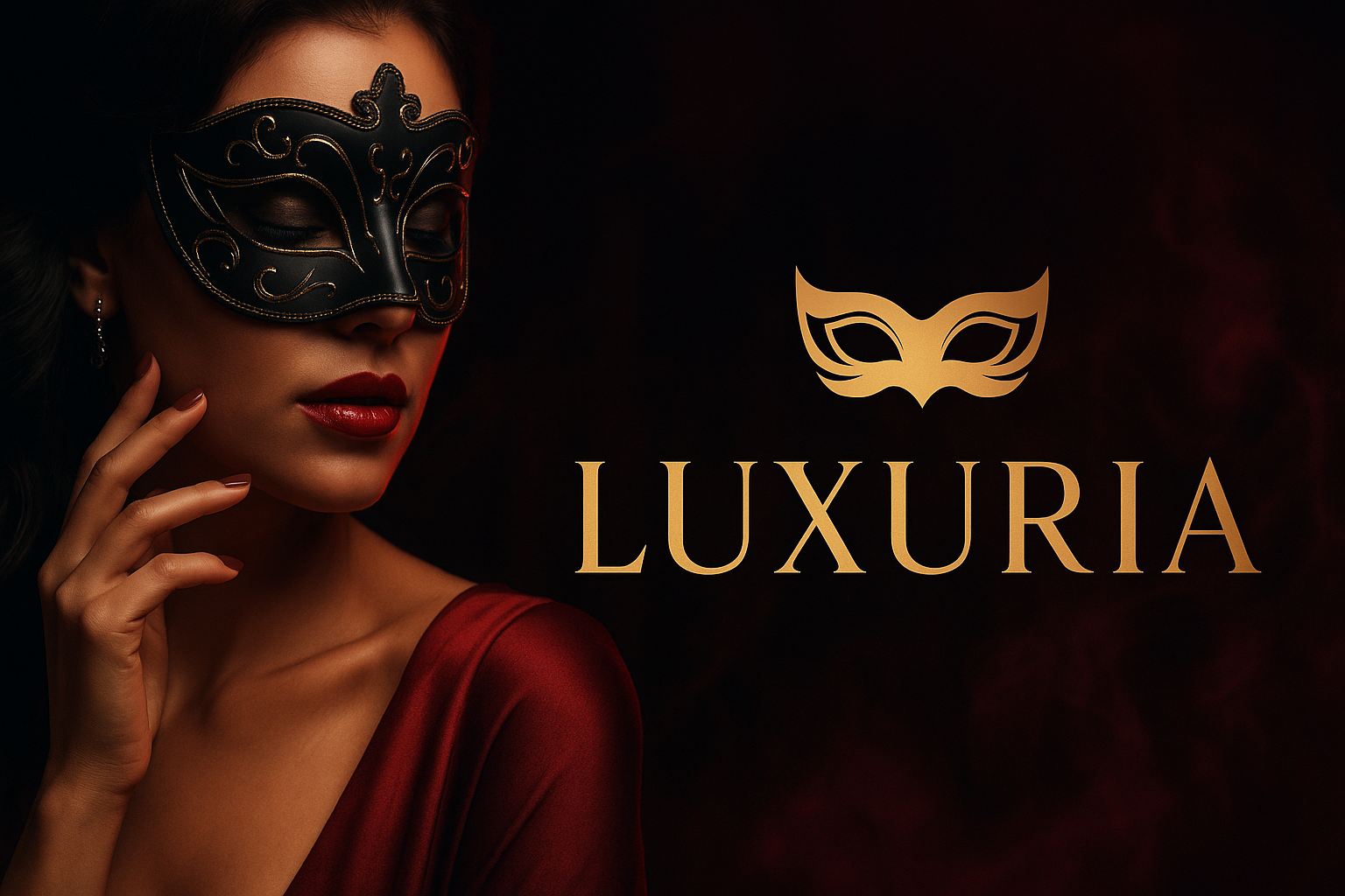 Luxuria Club - Site web créé par Créatif-Web